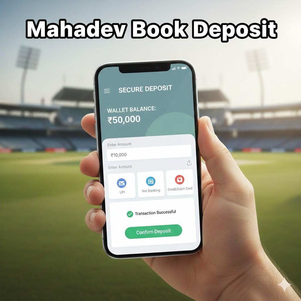 Mahadevbook deposit easy simple and secure deposit